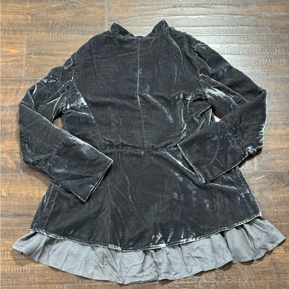 Free‎ People Faye Velvet Ebony Jacket Size Small Women - Picture 8 of 12